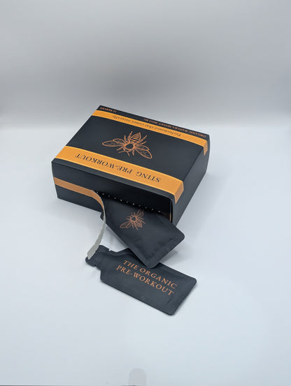 STING Pre-Workout – Pure, Natural Energy (Bulk Boxes – 5 Minimum Order)